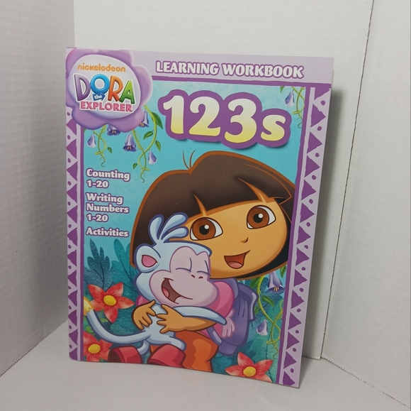 Dora The Explorer Learning Activity Homeschool Activity Books Learning Cards - Picture 4 of 9